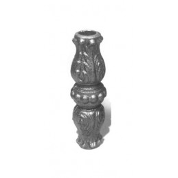 fer forgé Garniture pour barreau HAUTEUR 128 mm x 38 mm LARGEUR - Ref G9-16